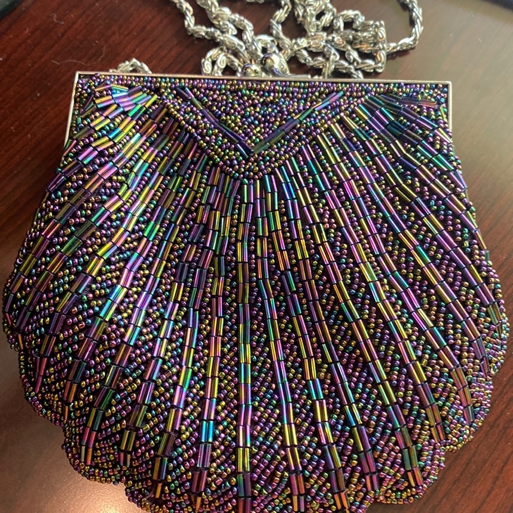 Preston & York beaded evening bag.